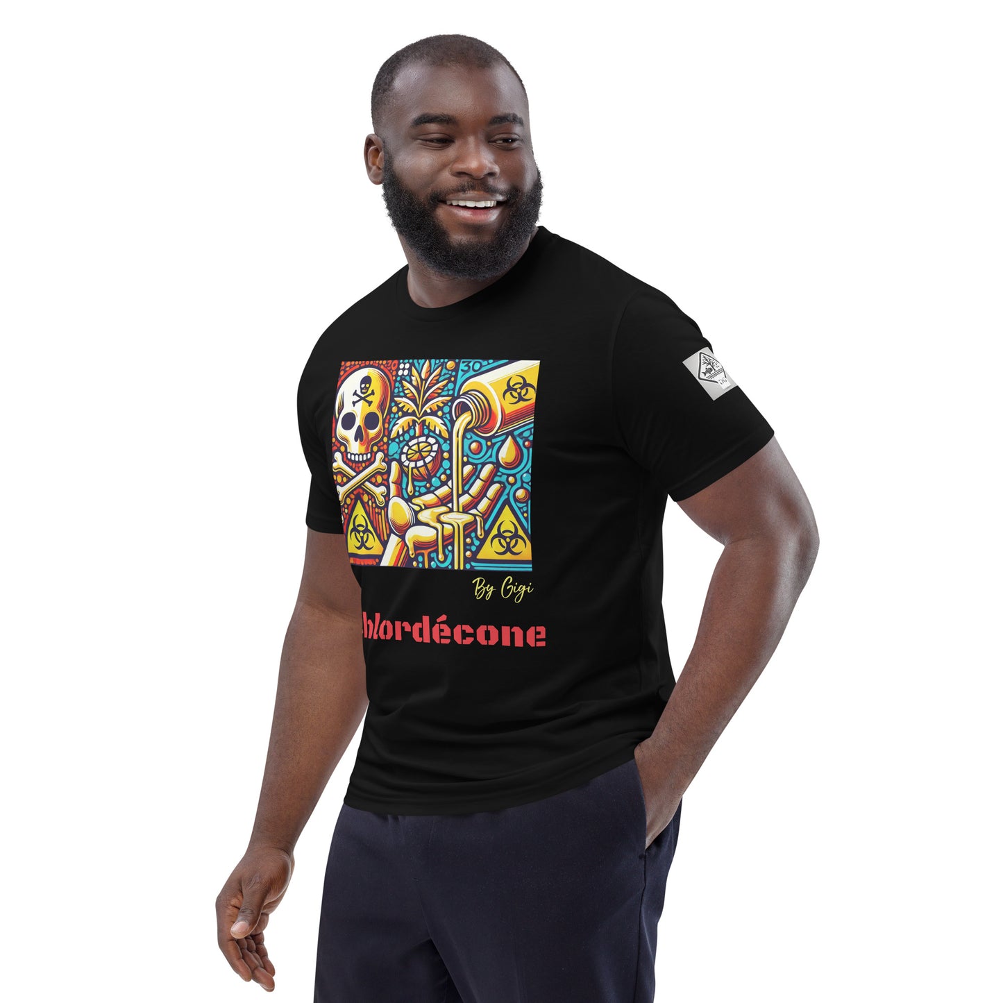 T-shirt unisexe "Chlordécone" en coton biologique