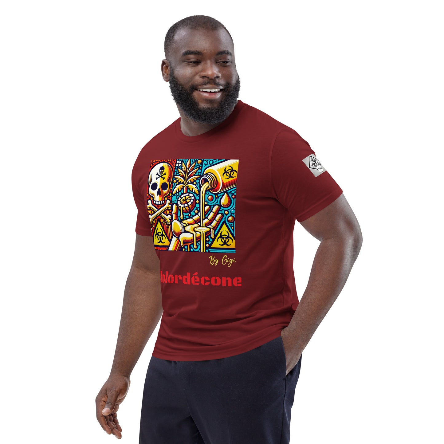 T-shirt unisexe "Chlordécone" en coton biologique