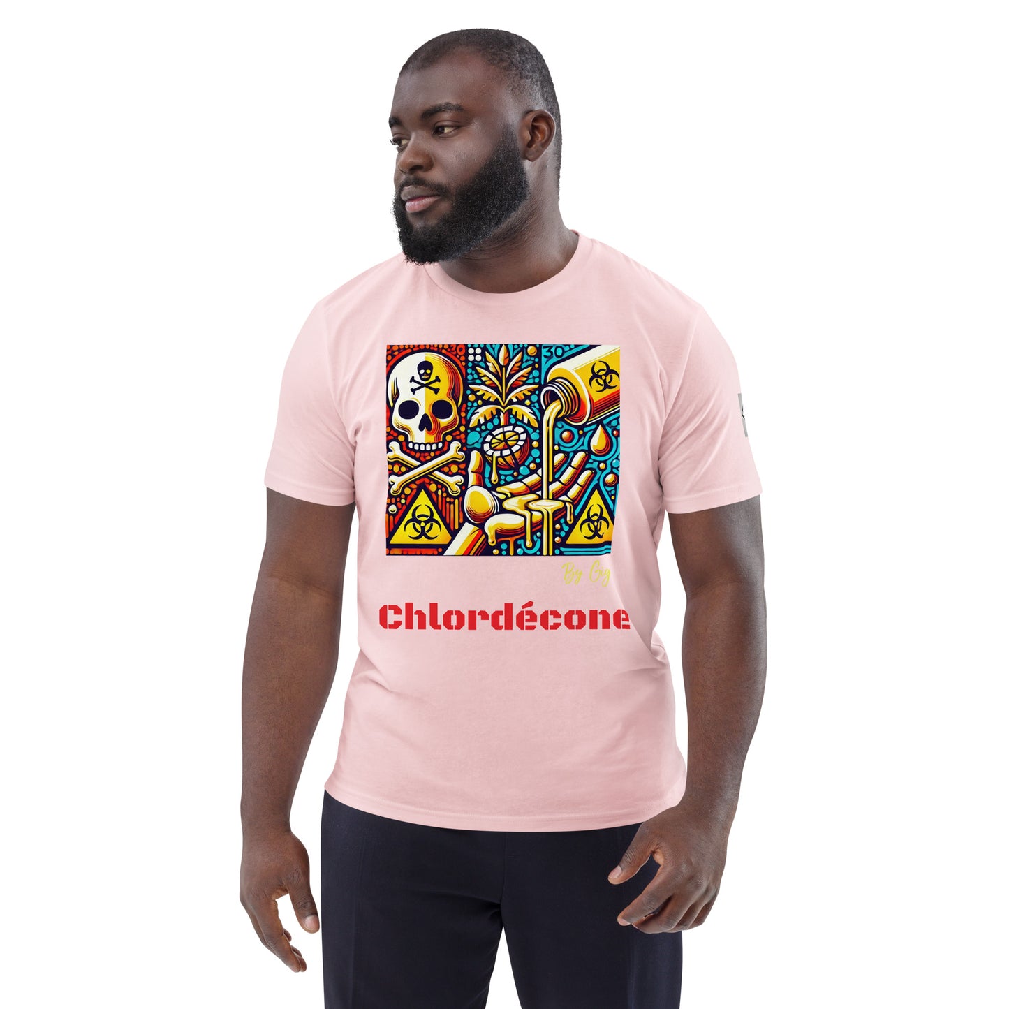 T-shirt unisexe "Chlordécone" en coton biologique