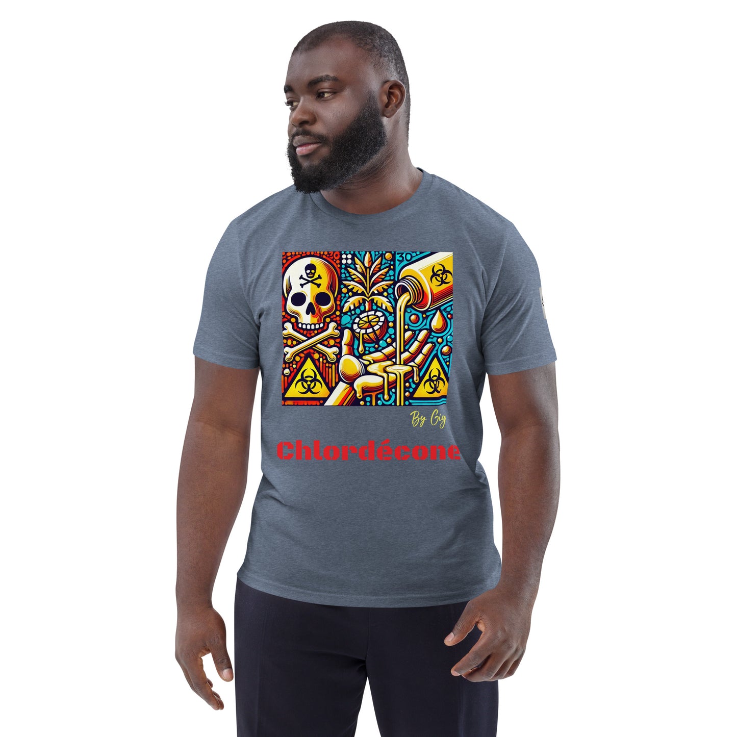 T-shirt unisexe "Chlordécone" en coton biologique