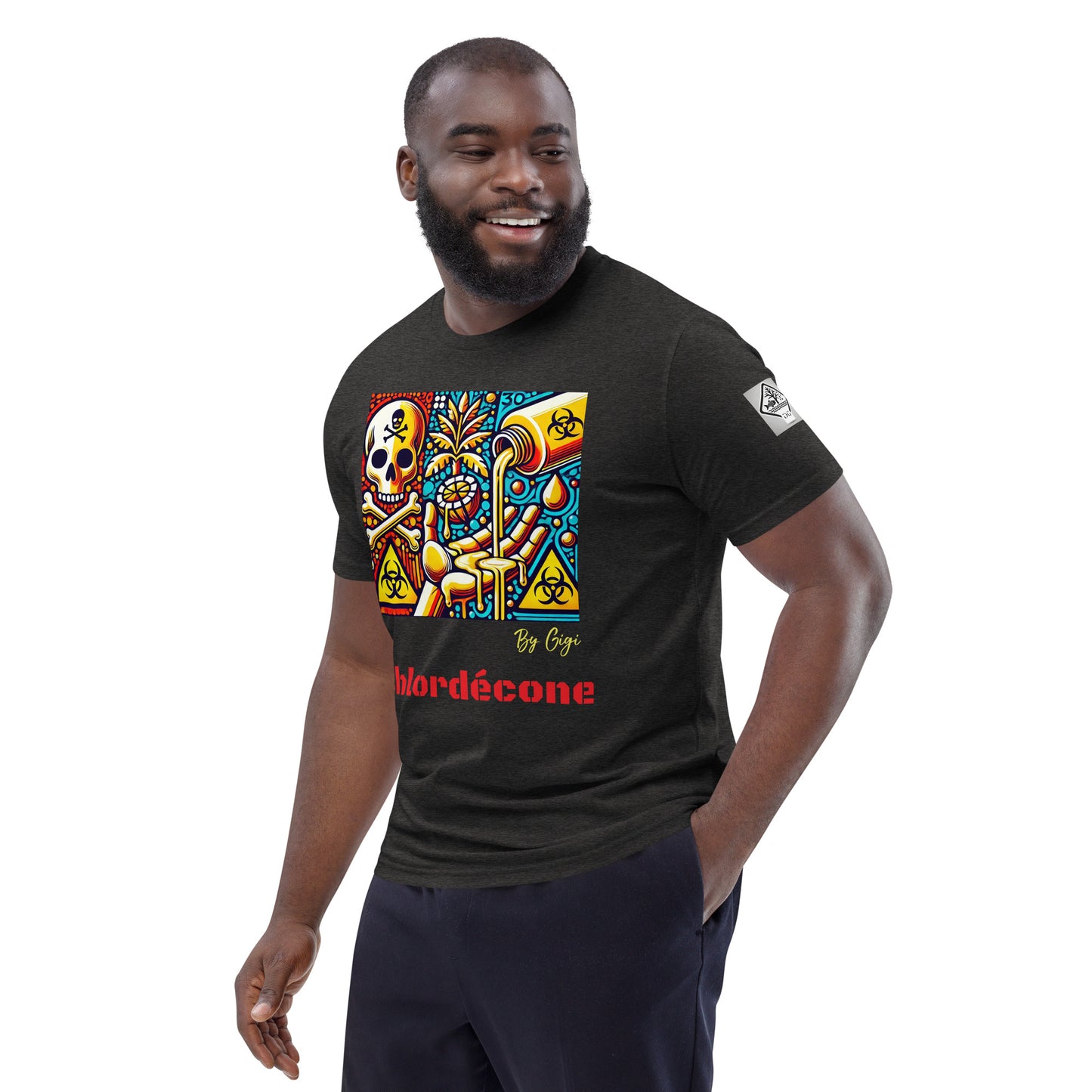 T-shirt unisexe "Chlordécone" en coton biologique