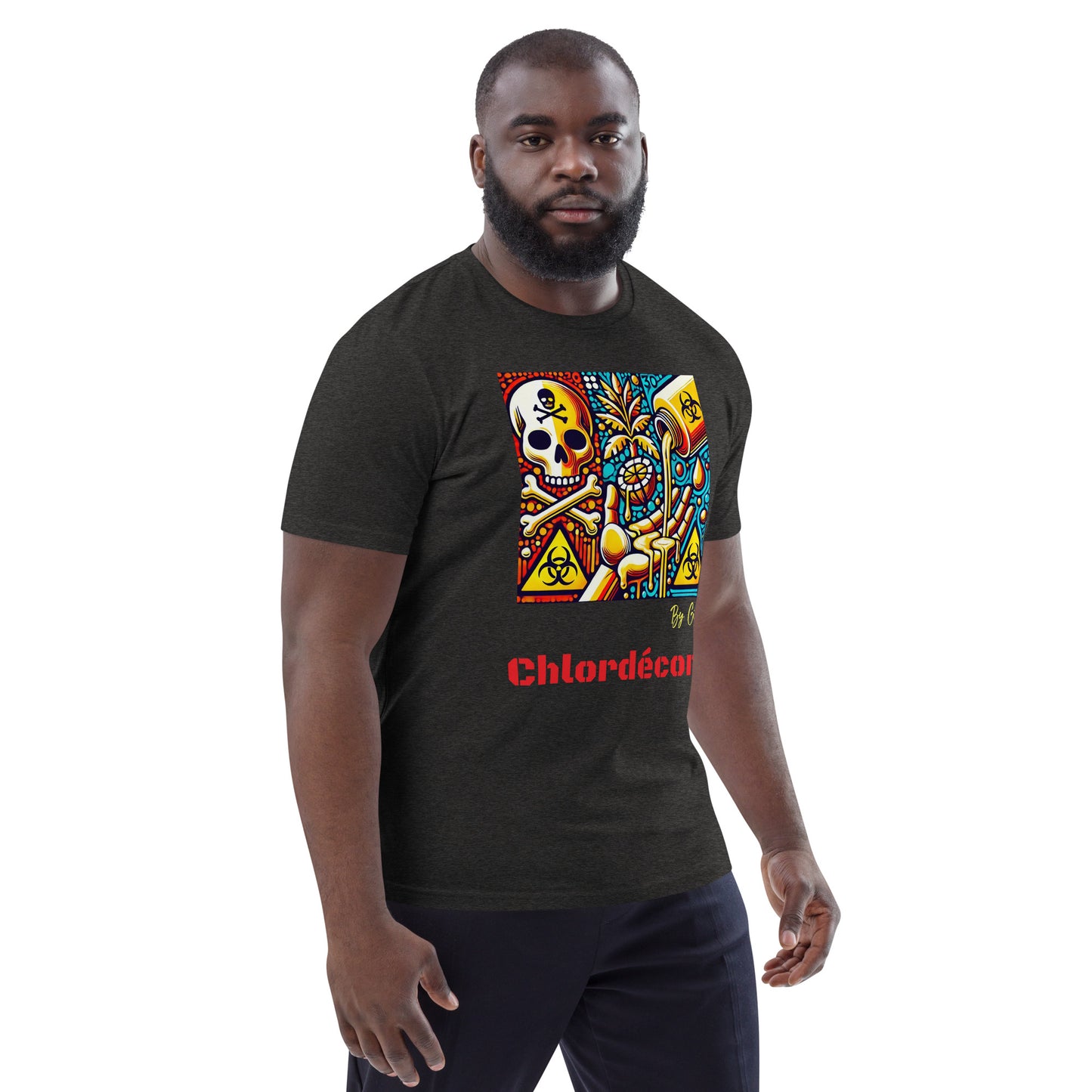 T-shirt unisexe "Chlordécone" en coton biologique