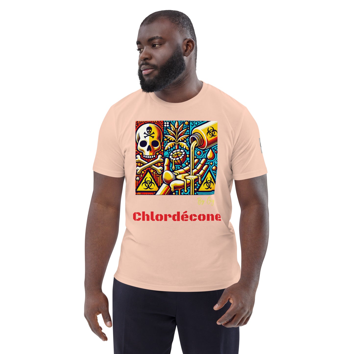 T-shirt unisexe "Chlordécone" en coton biologique
