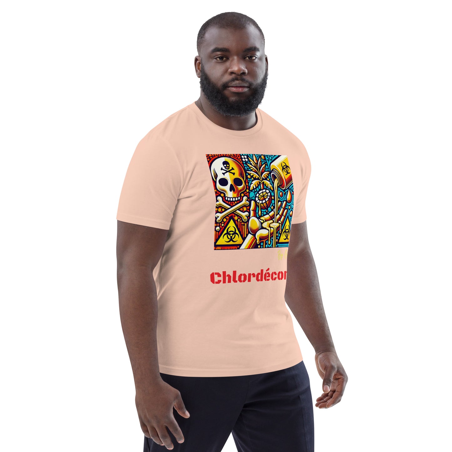 T-shirt unisexe "Chlordécone" en coton biologique