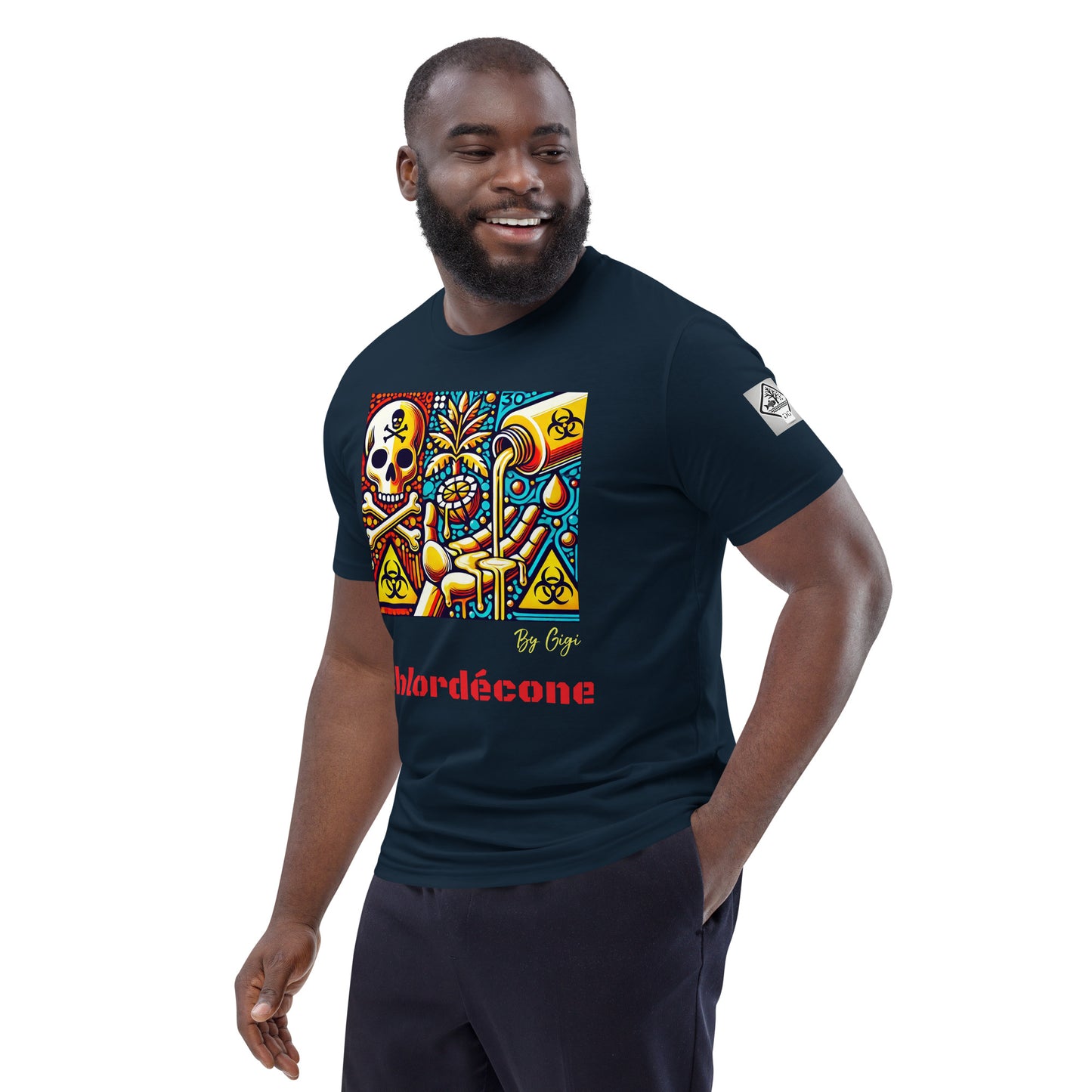 T-shirt unisexe "Chlordécone" en coton biologique