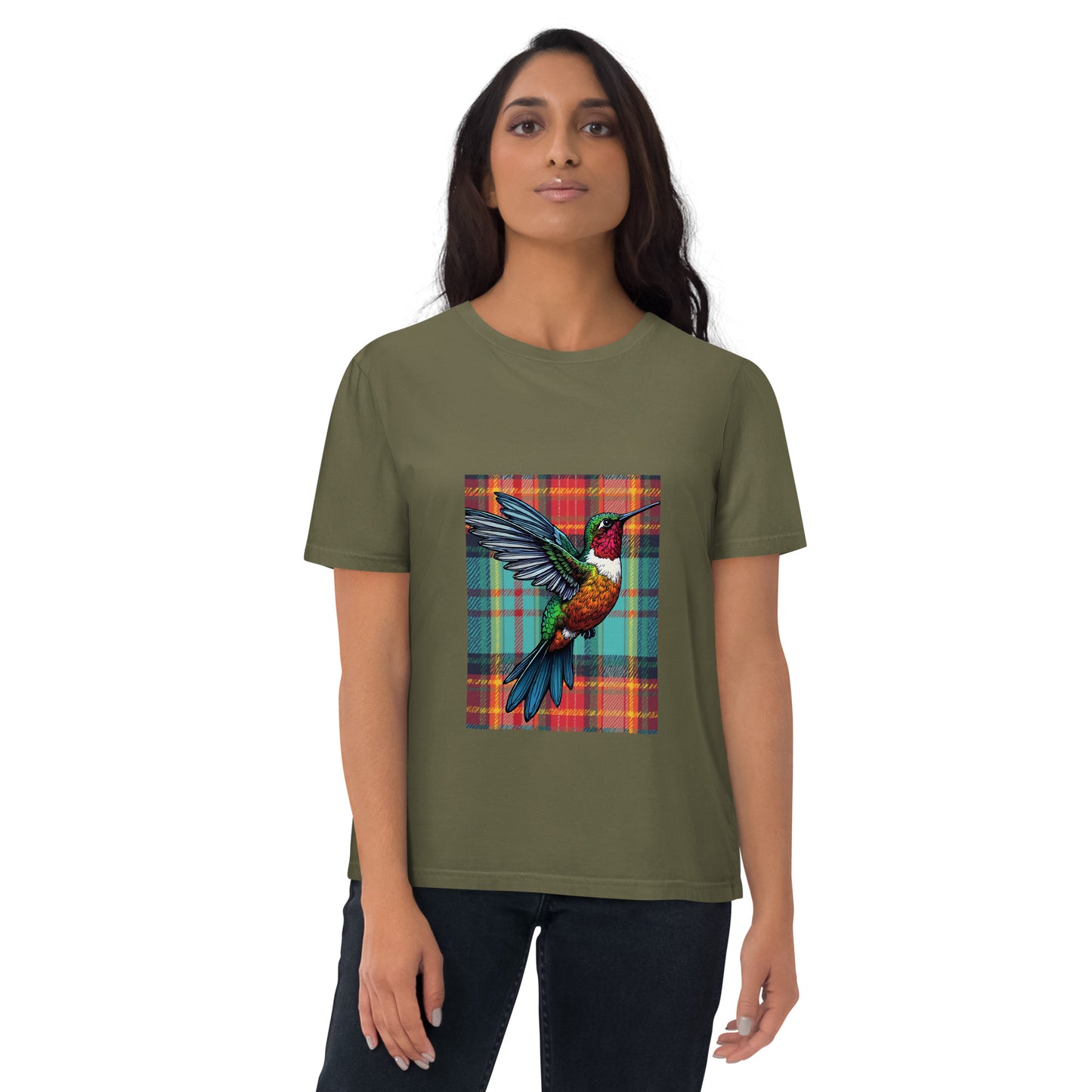 T-shirt Colibri en coton biologique