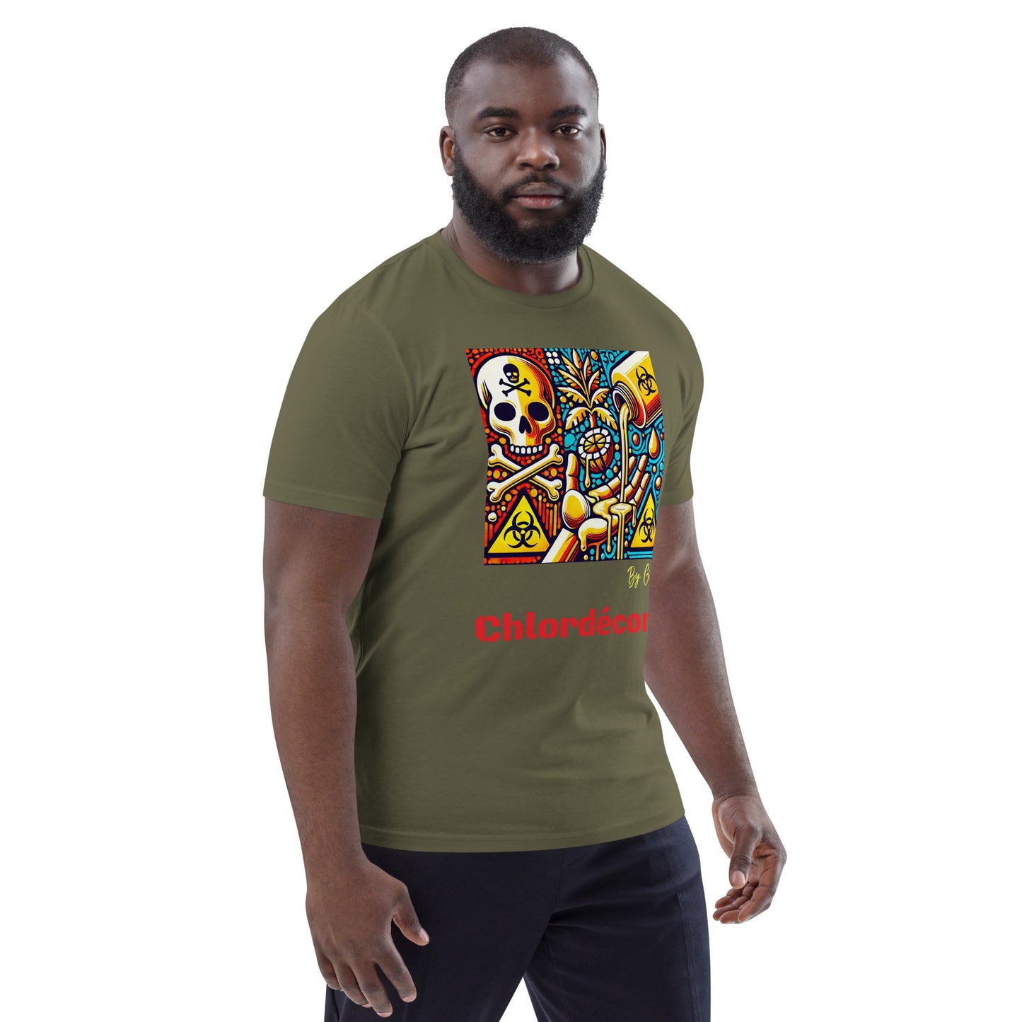 T-shirt unisexe "Chlordécone" en coton biologique