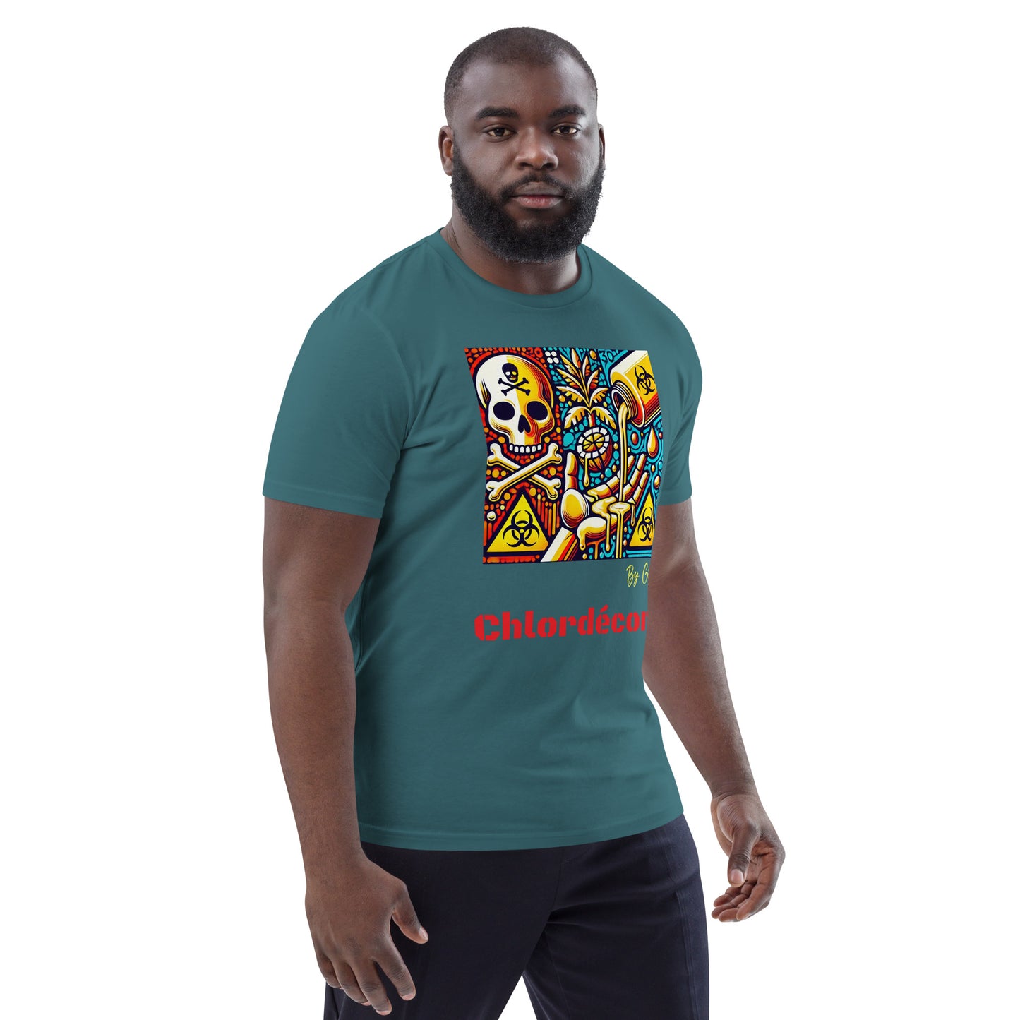 T-shirt unisexe "Chlordécone" en coton biologique