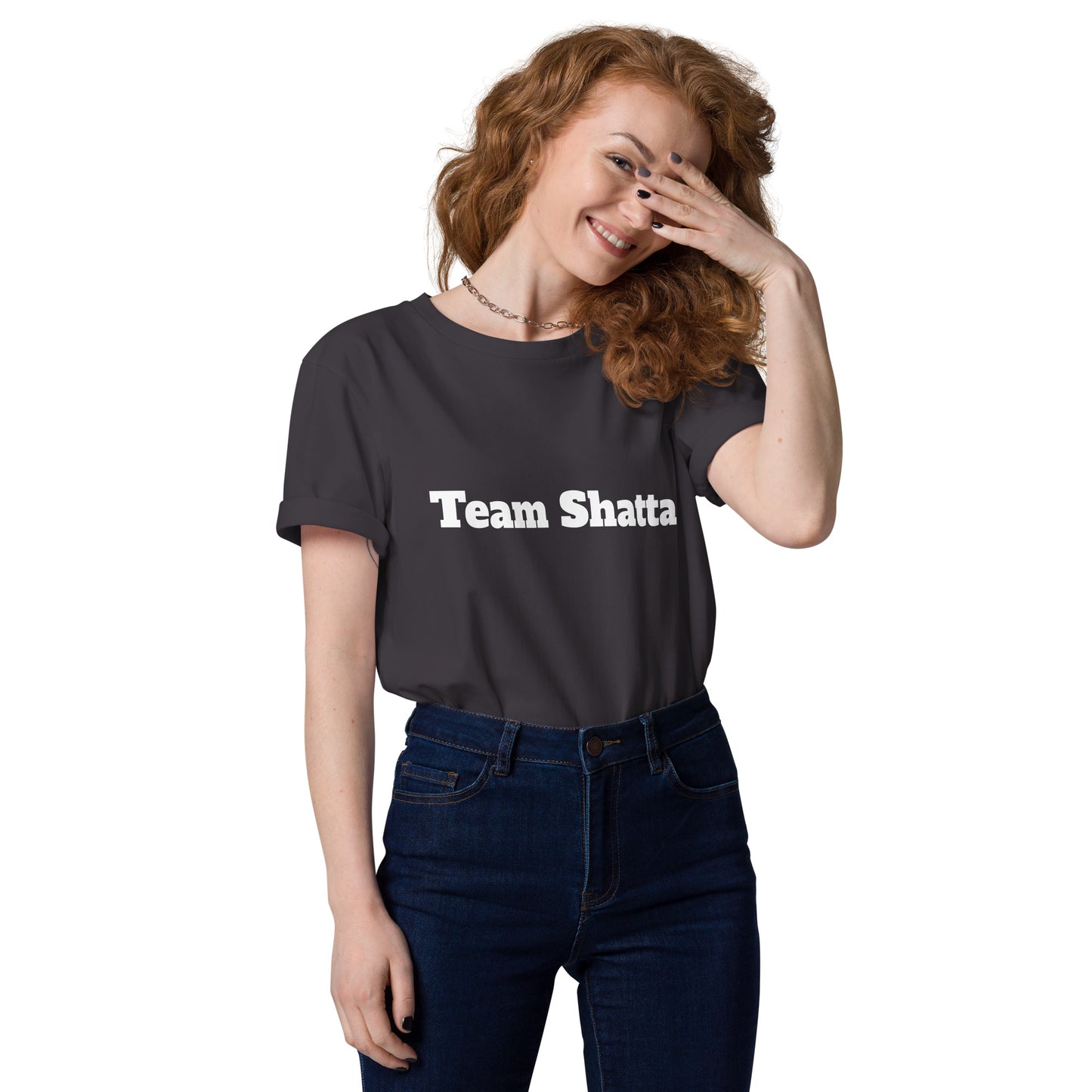 T-shirt TEAM SHATTA unisexe en coton biologique