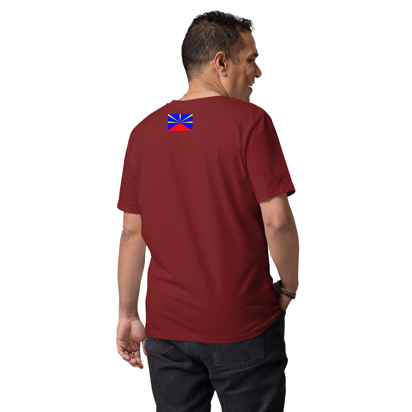 T-shirt "Alé Joué Kanèt" unisexe en coton biologique