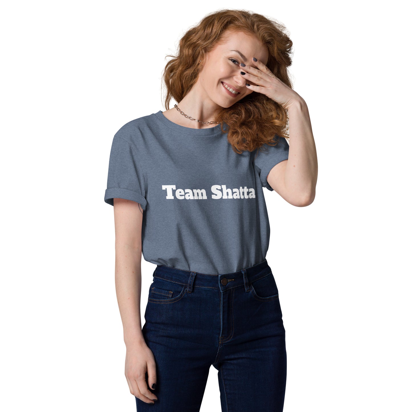T-shirt TEAM SHATTA unisexe en coton biologique