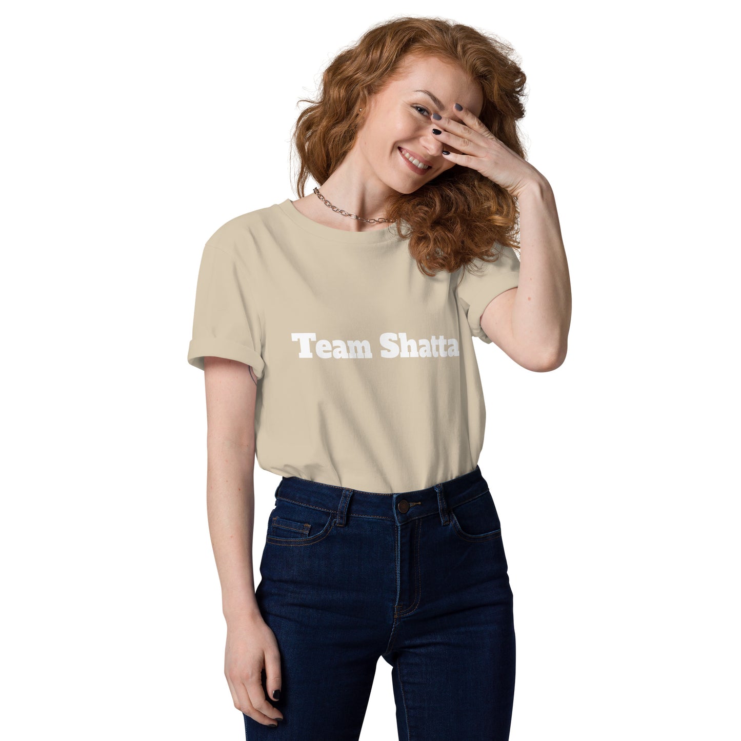 T-shirt TEAM SHATTA unisexe en coton biologique