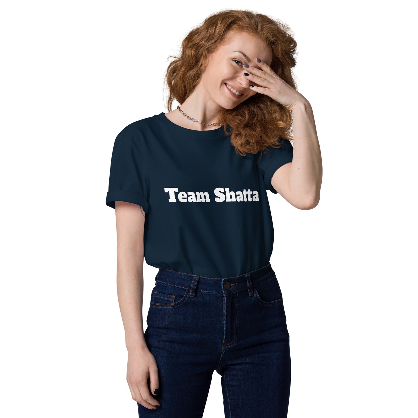 T-shirt TEAM SHATTA unisexe en coton biologique