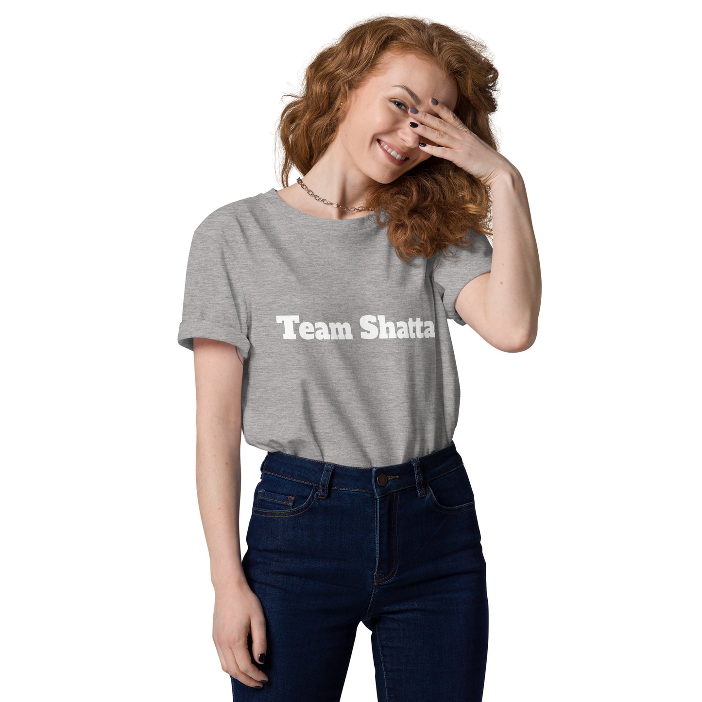 T-shirt TEAM SHATTA unisexe en coton biologique