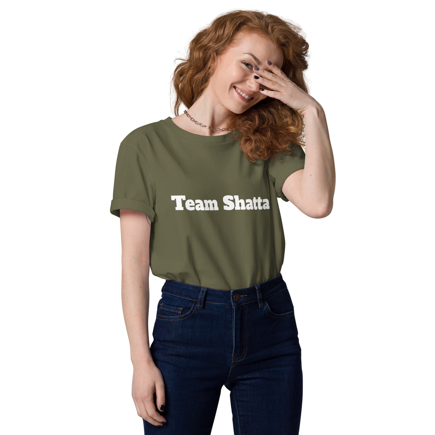 T-shirt TEAM SHATTA unisexe en coton biologique